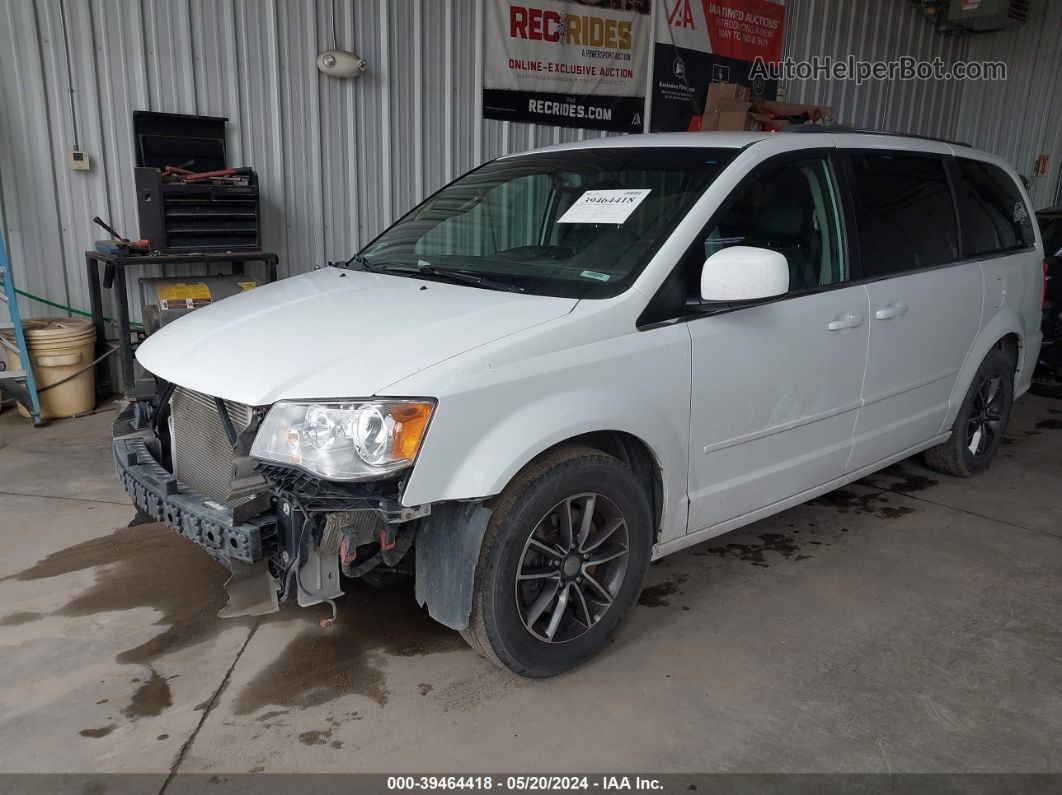 2017 Dodge Grand Caravan Sxt White vin: 2C4RDGCG3HR867729