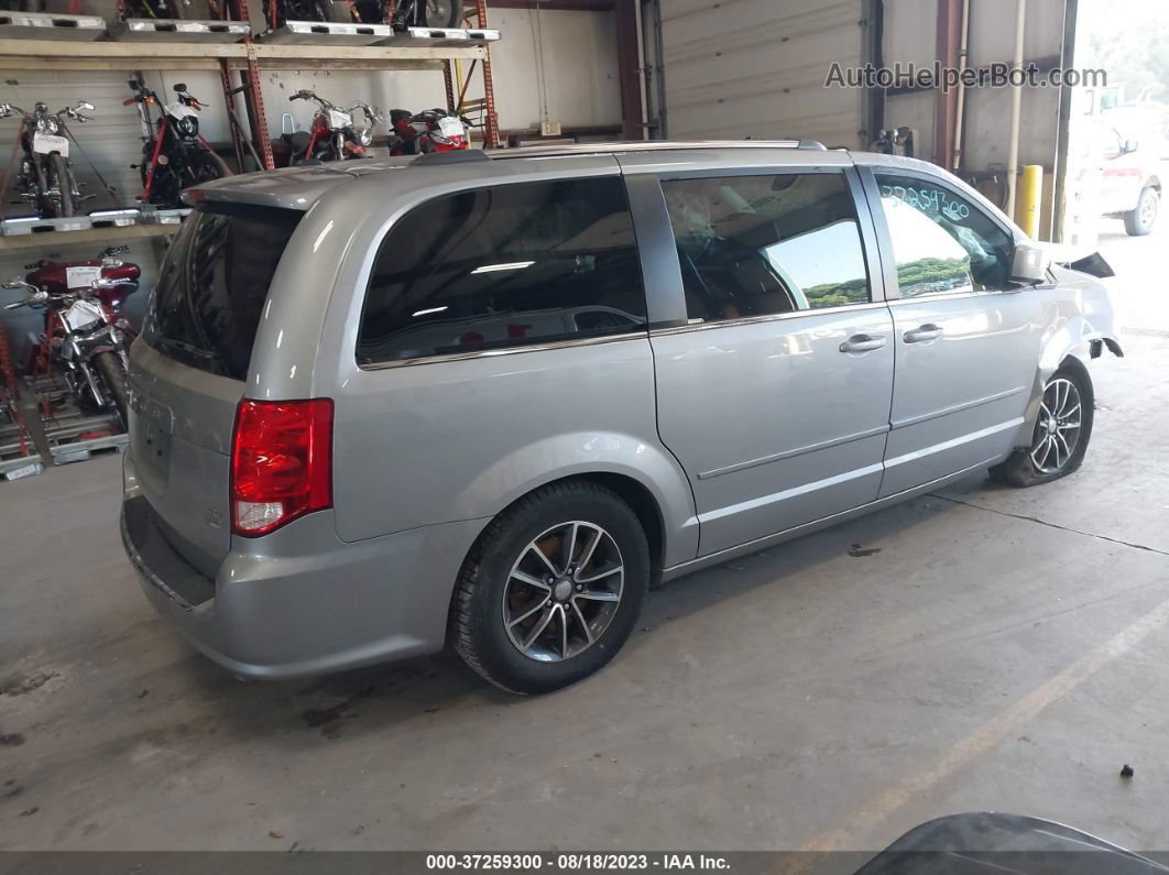 2017 Dodge Grand Caravan Sxt Silver vin: 2C4RDGCG4HR731397