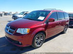 2017 Dodge Grand Caravan Sxt Maroon vin: 2C4RDGCG4HR758552