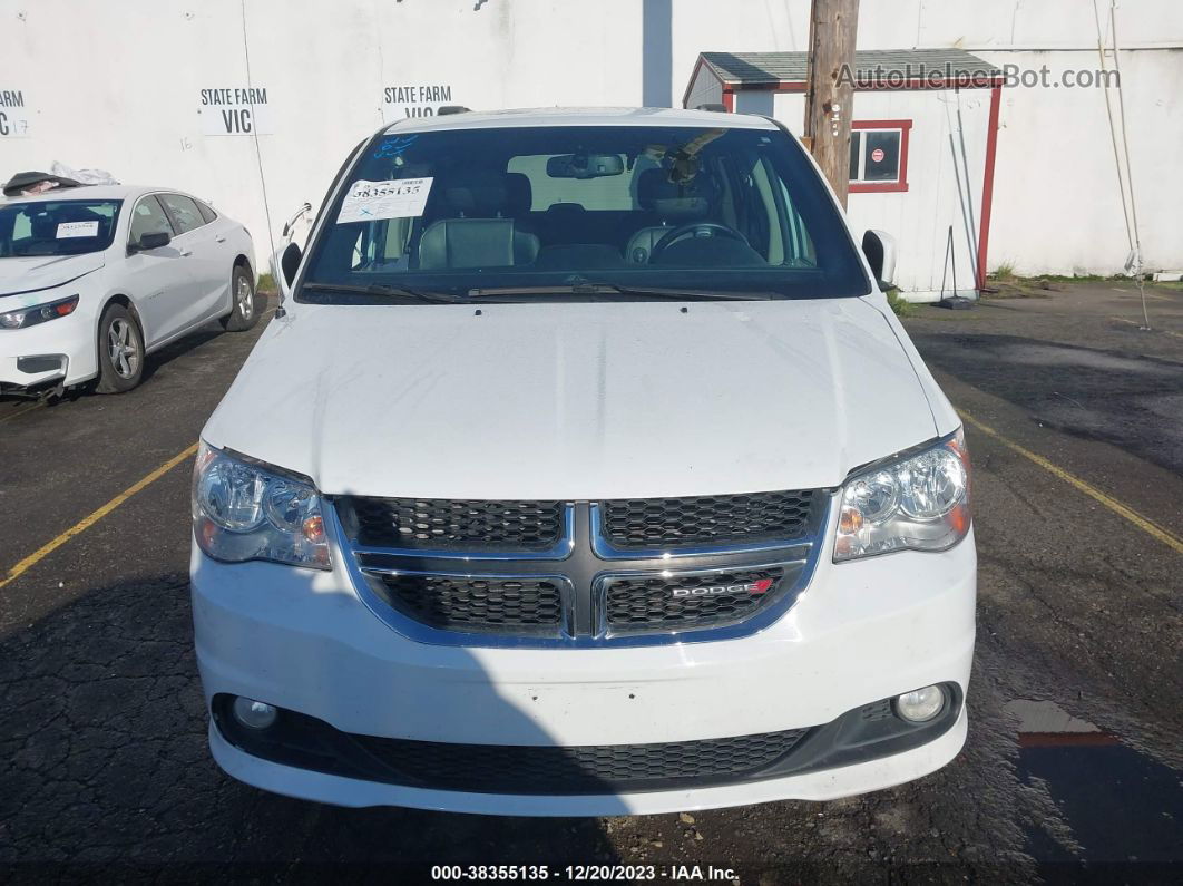 2017 Dodge Grand Caravan Sxt White vin: 2C4RDGCG4HR847683