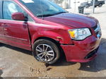 2017 Dodge Grand Caravan Sxt Maroon vin: 2C4RDGCG4HR847862