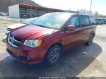 2017 Dodge Grand Caravan Sxt Maroon vin: 2C4RDGCG4HR847862