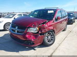 2017 Dodge Grand Caravan Sxt Maroon vin: 2C4RDGCG4HR867366