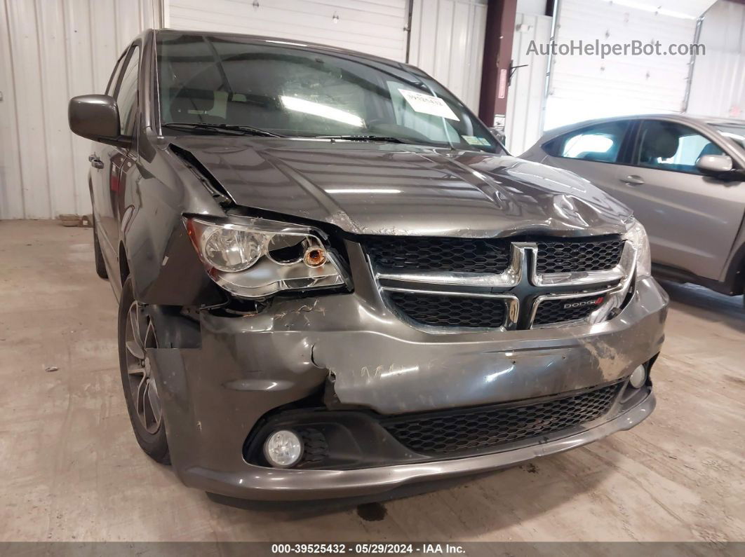 2017 Dodge Grand Caravan Sxt Gray vin: 2C4RDGCG5HR581235