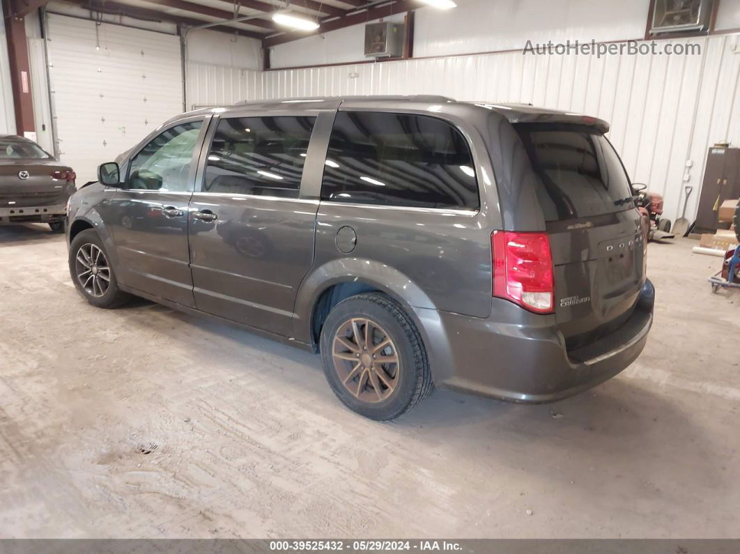 2017 Dodge Grand Caravan Sxt Gray vin: 2C4RDGCG5HR581235