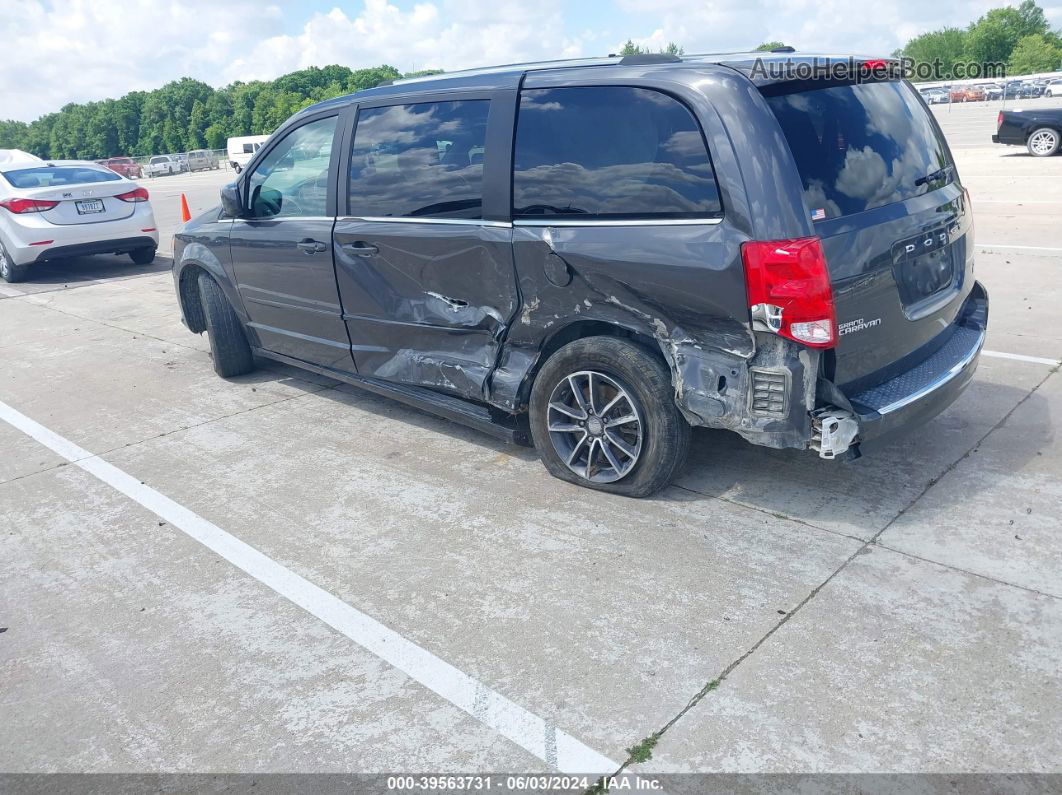 2017 Dodge Grand Caravan Sxt Gray vin: 2C4RDGCG5HR604366