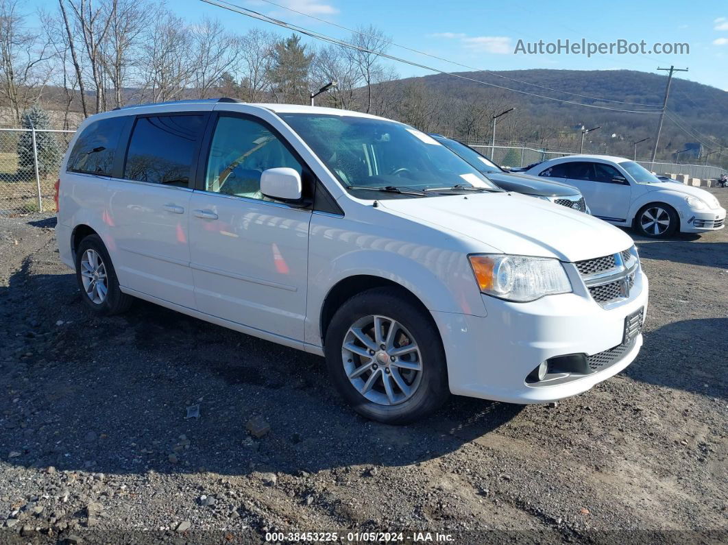 2017 Dodge Grand Caravan Sxt White vin: 2C4RDGCG5HR625119