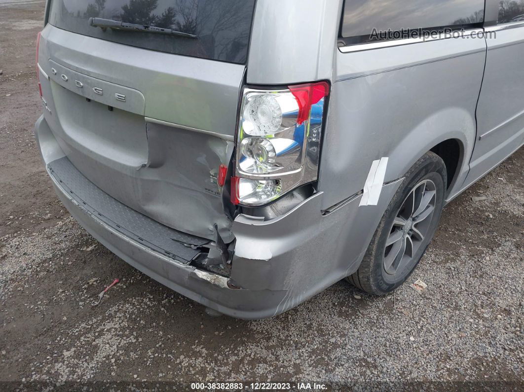 2017 Dodge Grand Caravan Sxt Silver vin: 2C4RDGCG5HR666477