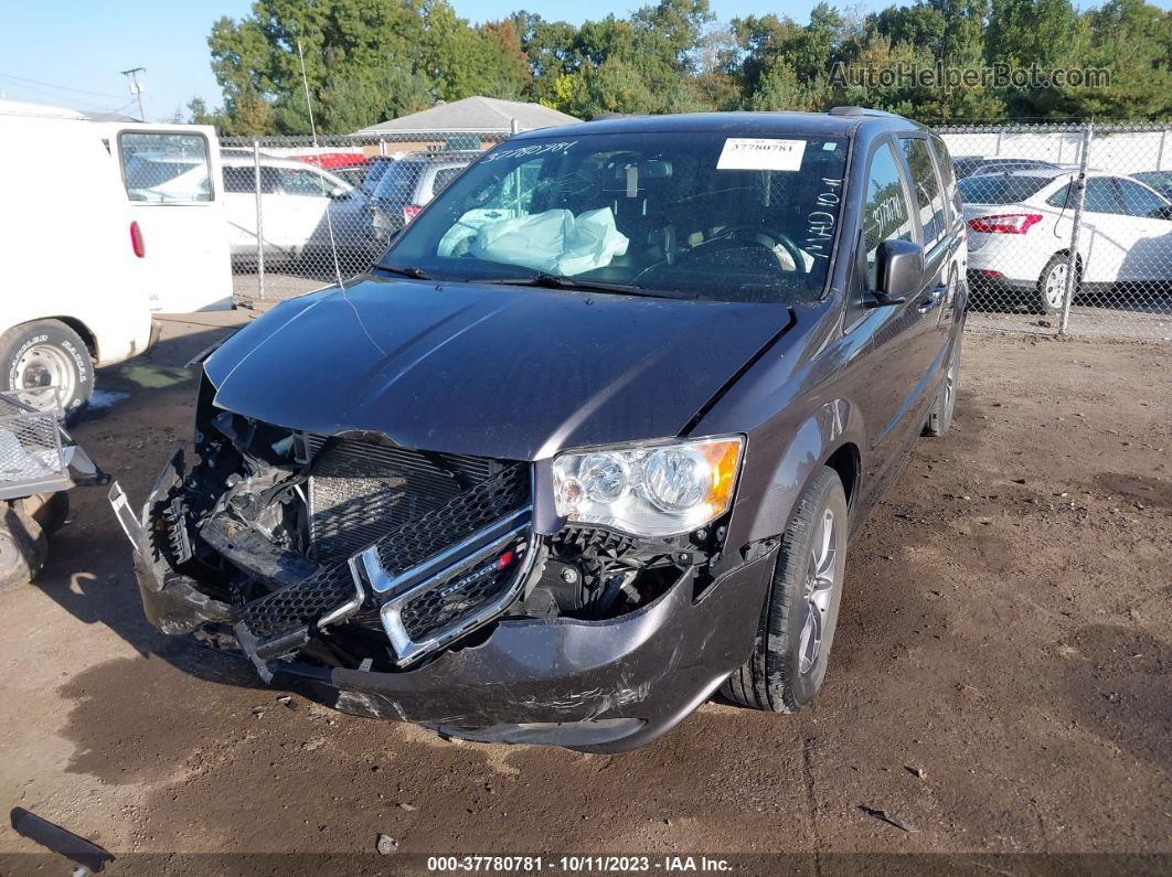 2017 Dodge Grand Caravan Sxt Gray vin: 2C4RDGCG5HR671372