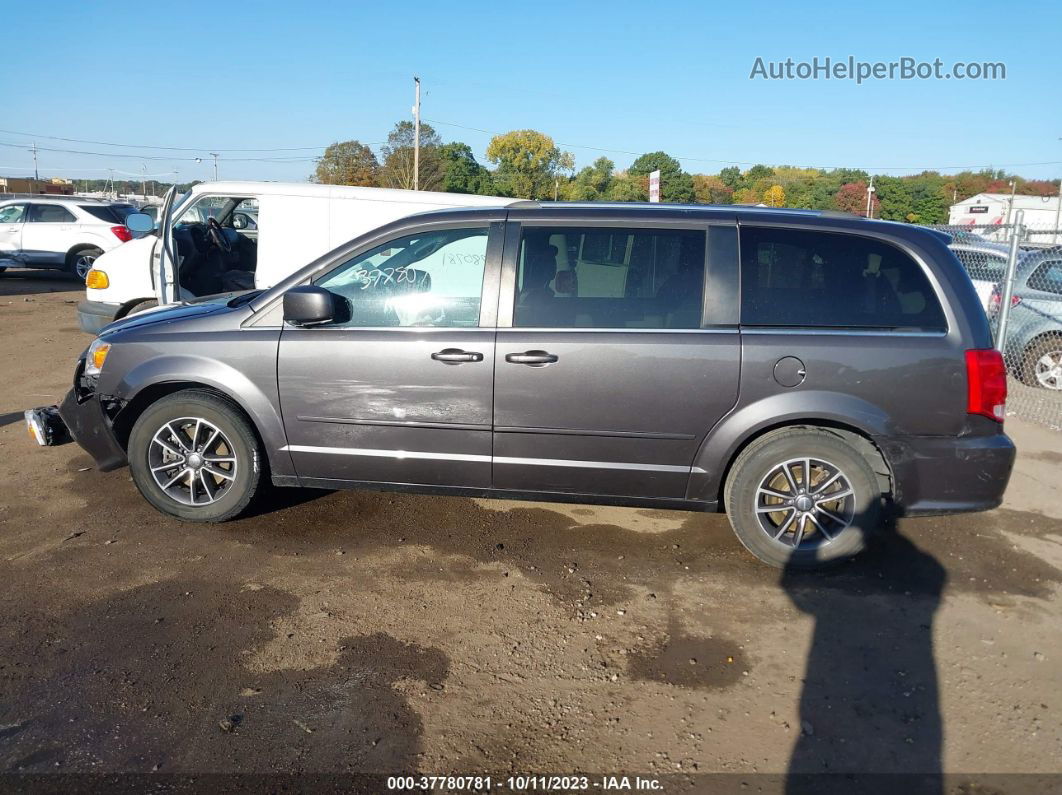 2017 Dodge Grand Caravan Sxt Gray vin: 2C4RDGCG5HR671372