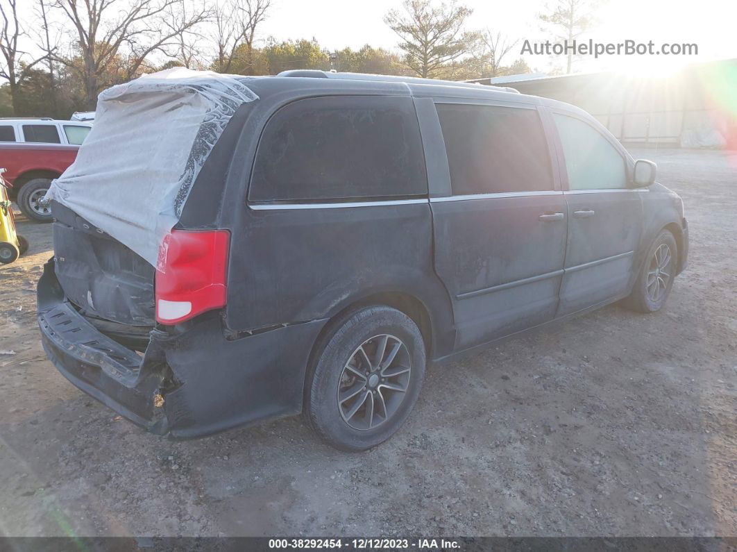 2017 Dodge Grand Caravan Sxt Черный vin: 2C4RDGCG5HR674837