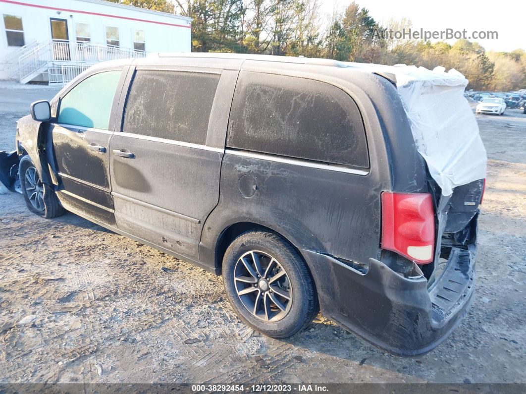 2017 Dodge Grand Caravan Sxt Черный vin: 2C4RDGCG5HR674837