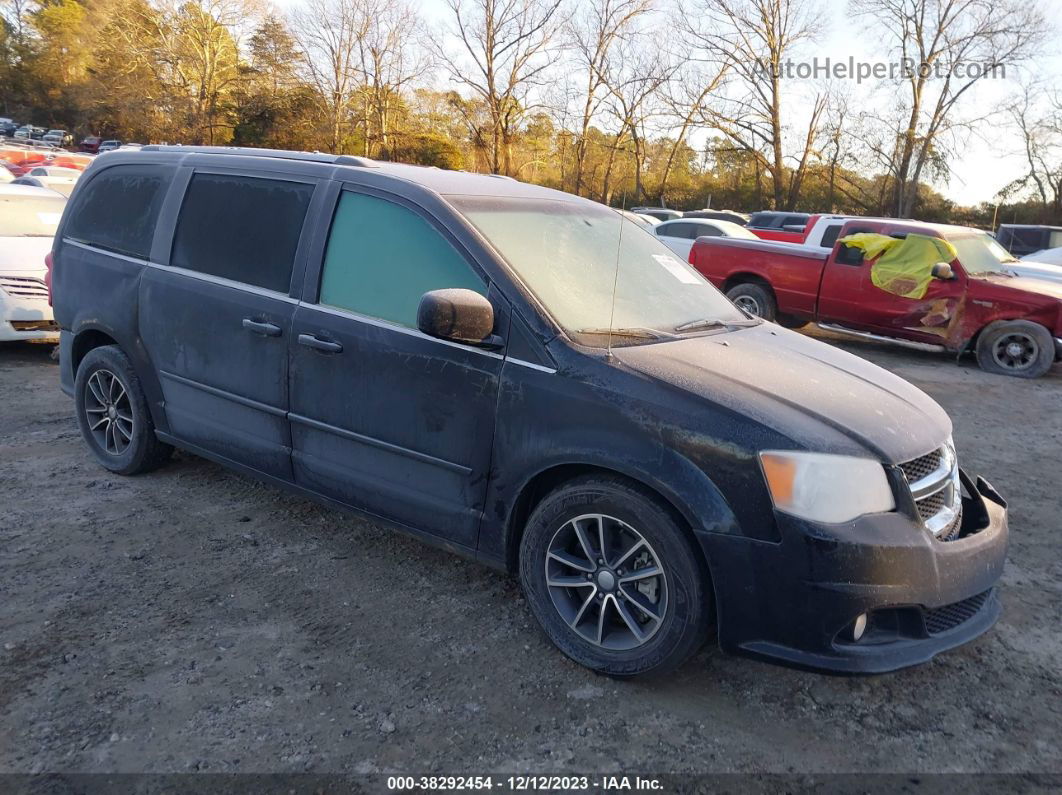 2017 Dodge Grand Caravan Sxt Черный vin: 2C4RDGCG5HR674837