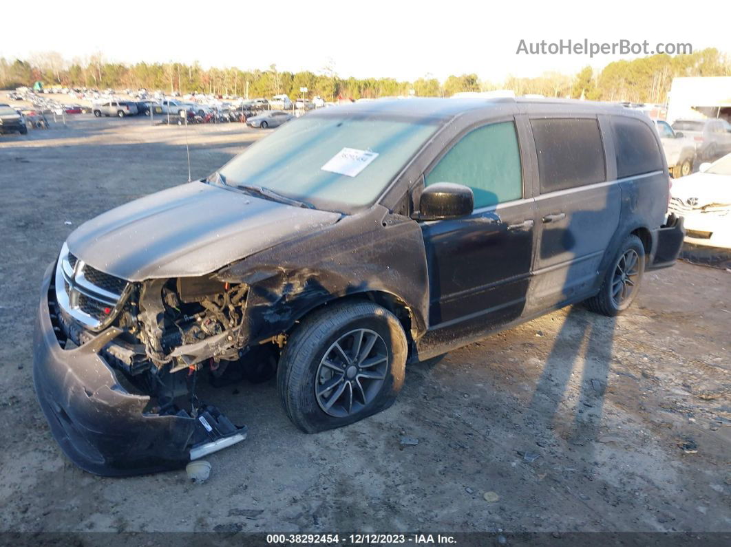 2017 Dodge Grand Caravan Sxt Черный vin: 2C4RDGCG5HR674837