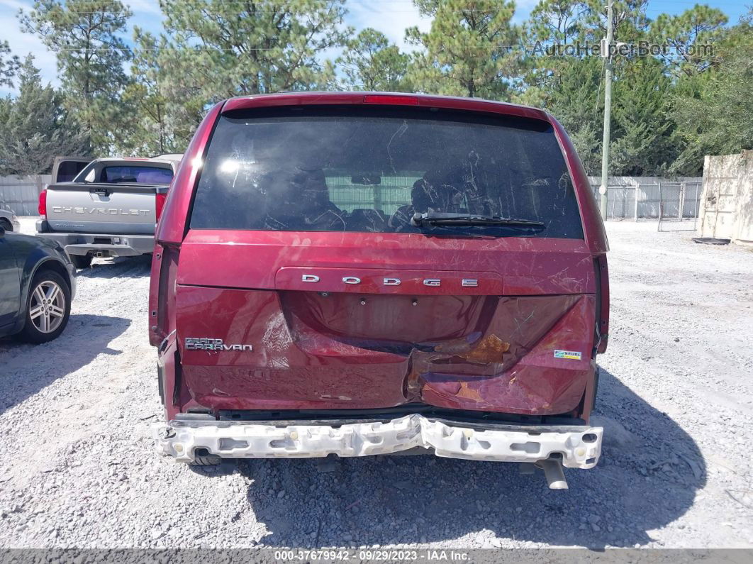 2017 Dodge Grand Caravan Sxt Burgundy vin: 2C4RDGCG5HR697602