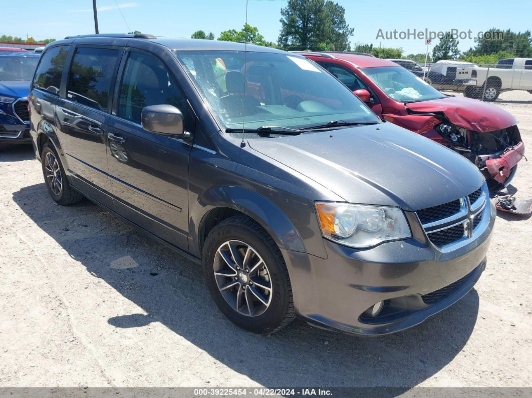 2017 Dodge Grand Caravan Sxt Серый vin: 2C4RDGCG5HR749942