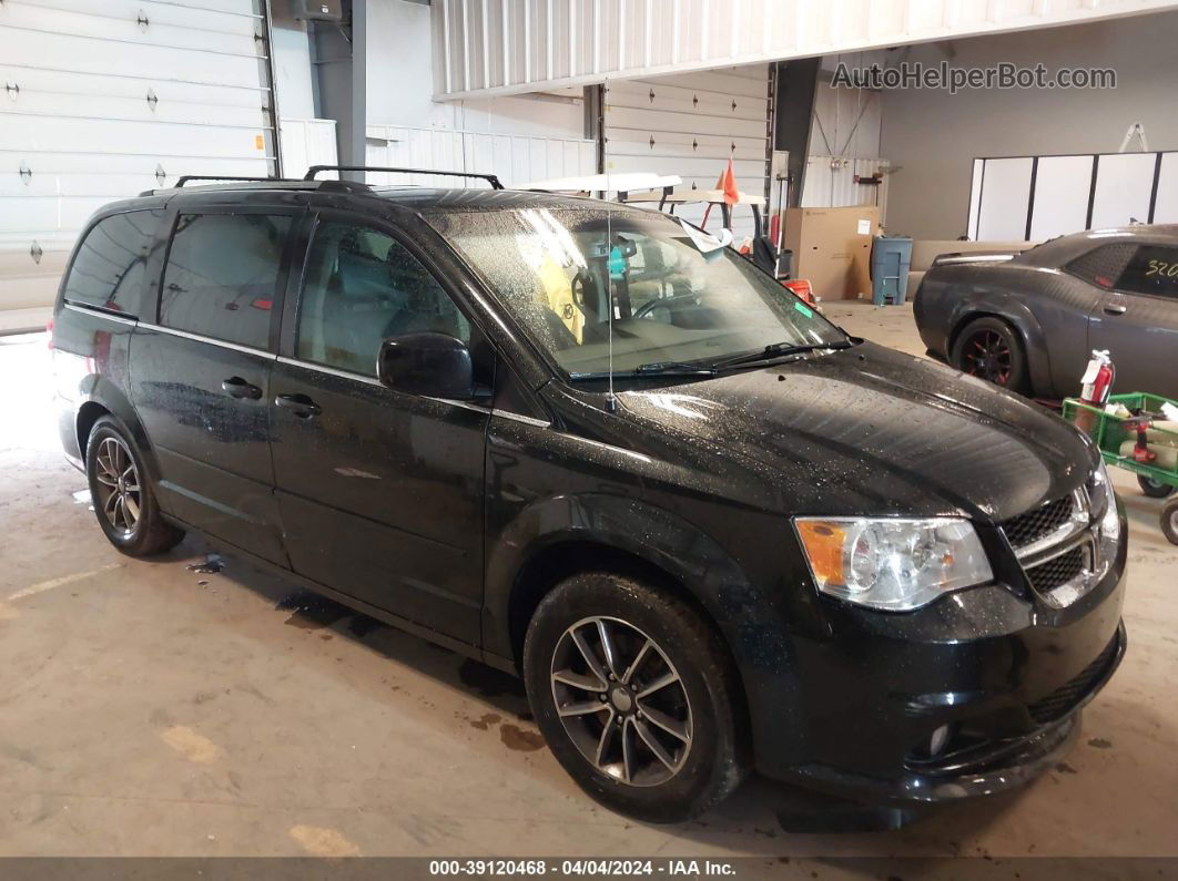 2017 Dodge Grand Caravan Sxt Black vin: 2C4RDGCG5HR772525