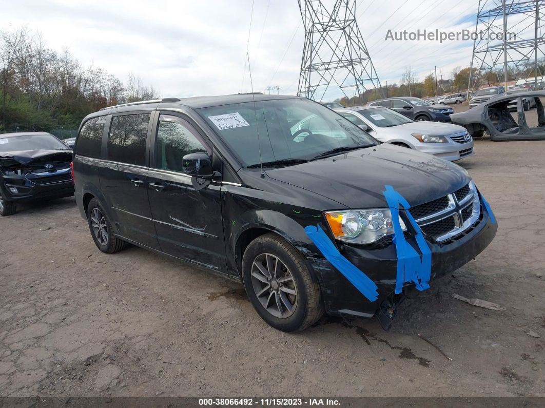 2017 Dodge Grand Caravan Sxt Black vin: 2C4RDGCG5HR842251