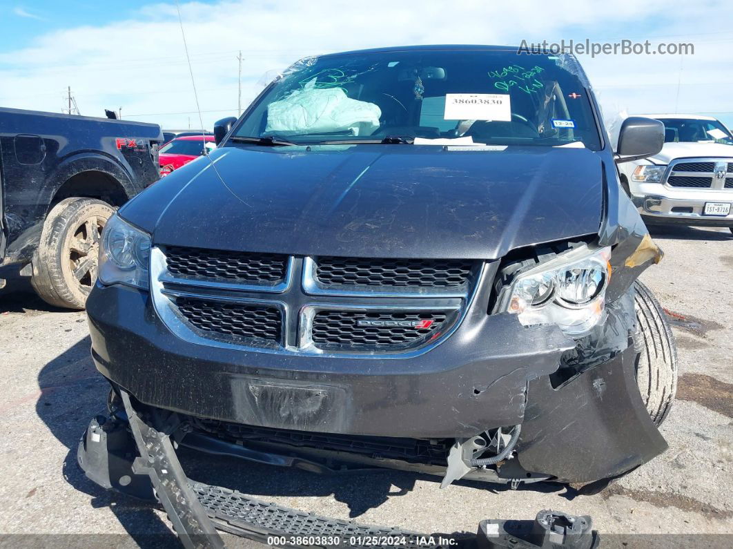 2017 Dodge Grand Caravan Sxt Gray vin: 2C4RDGCG5HR855405