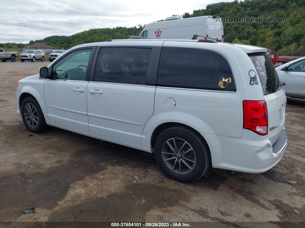 2017 Dodge Grand Caravan Sxt White vin: 2C4RDGCG6HR790323