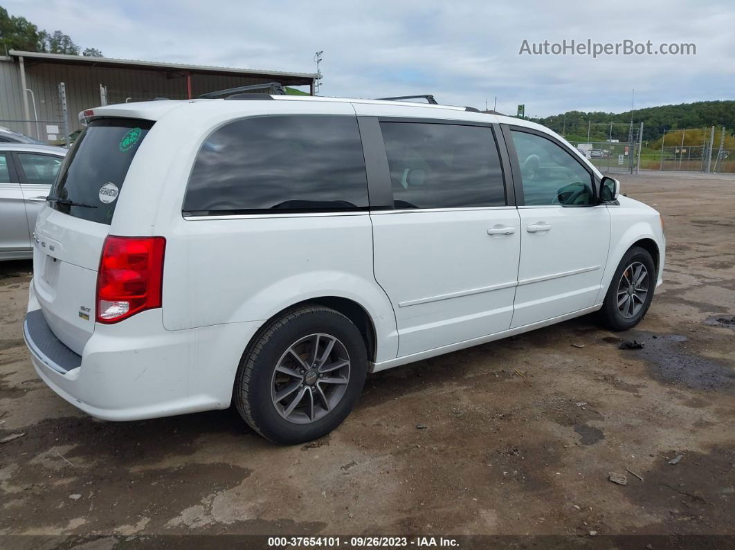 2017 Dodge Grand Caravan Sxt White vin: 2C4RDGCG6HR790323