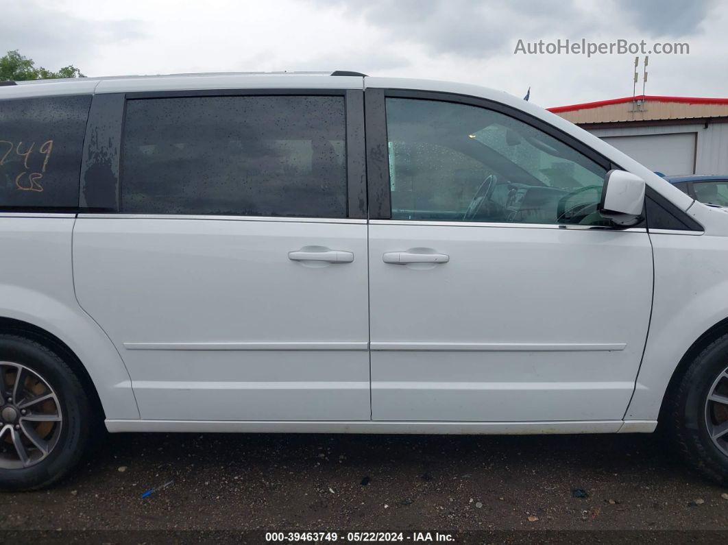 2017 Dodge Grand Caravan Sxt White vin: 2C4RDGCG7HR604417