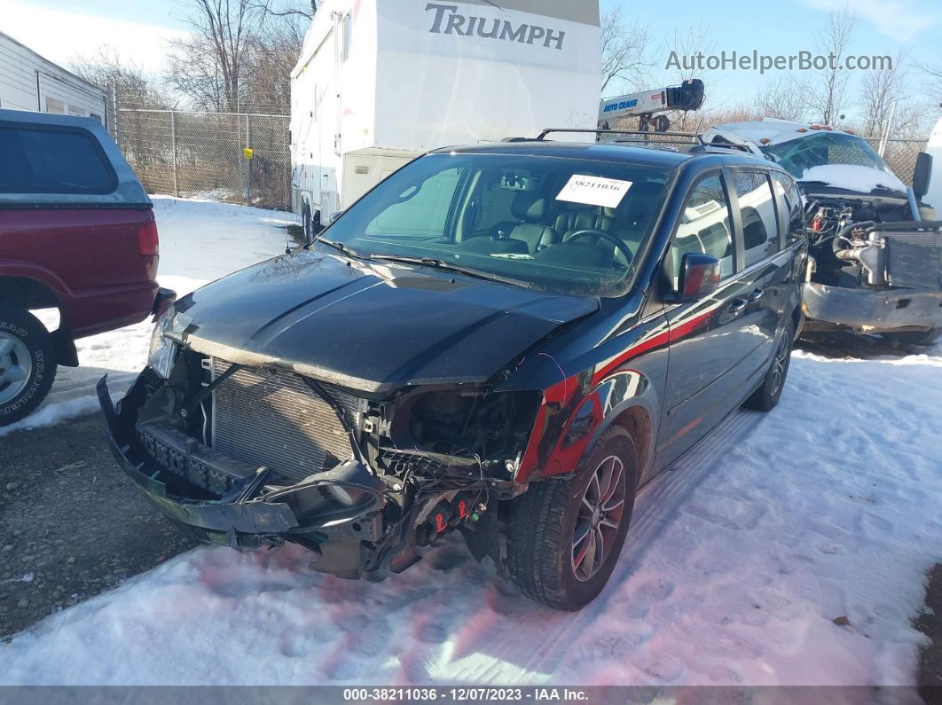 2017 Dodge Grand Caravan Sxt Черный vin: 2C4RDGCG7HR689906