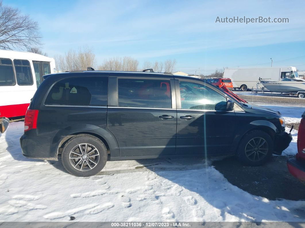 2017 Dodge Grand Caravan Sxt Черный vin: 2C4RDGCG7HR689906