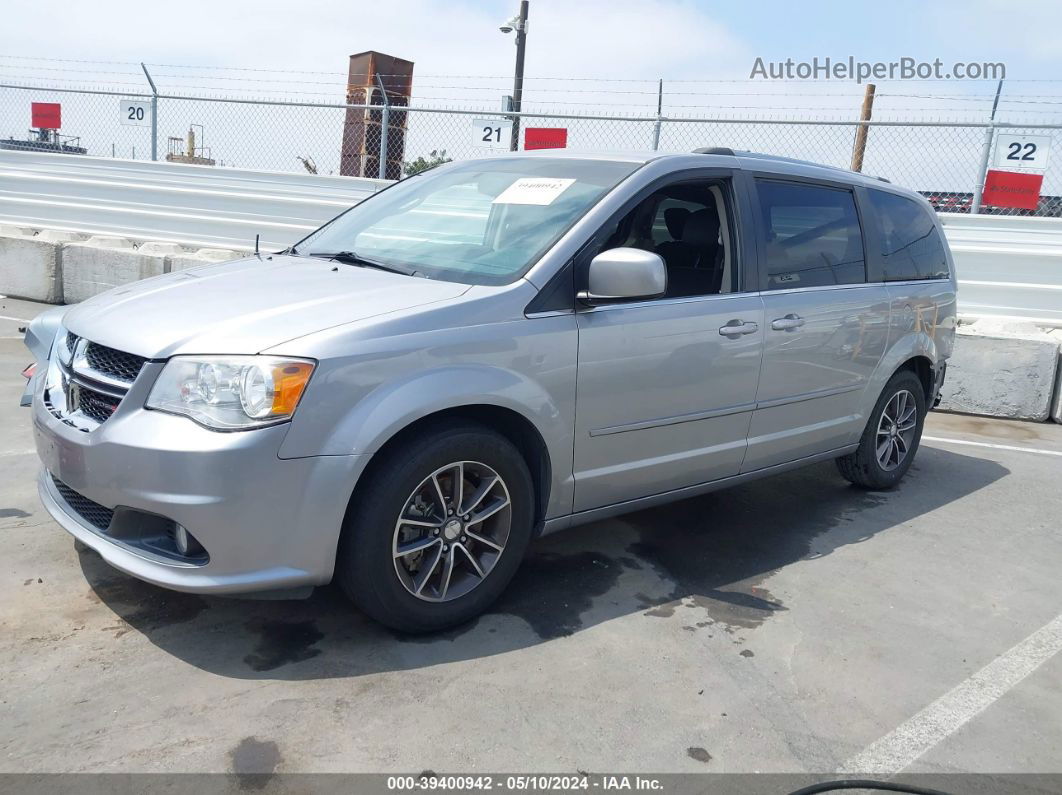 2017 Dodge Grand Caravan Sxt Gray vin: 2C4RDGCG7HR724363