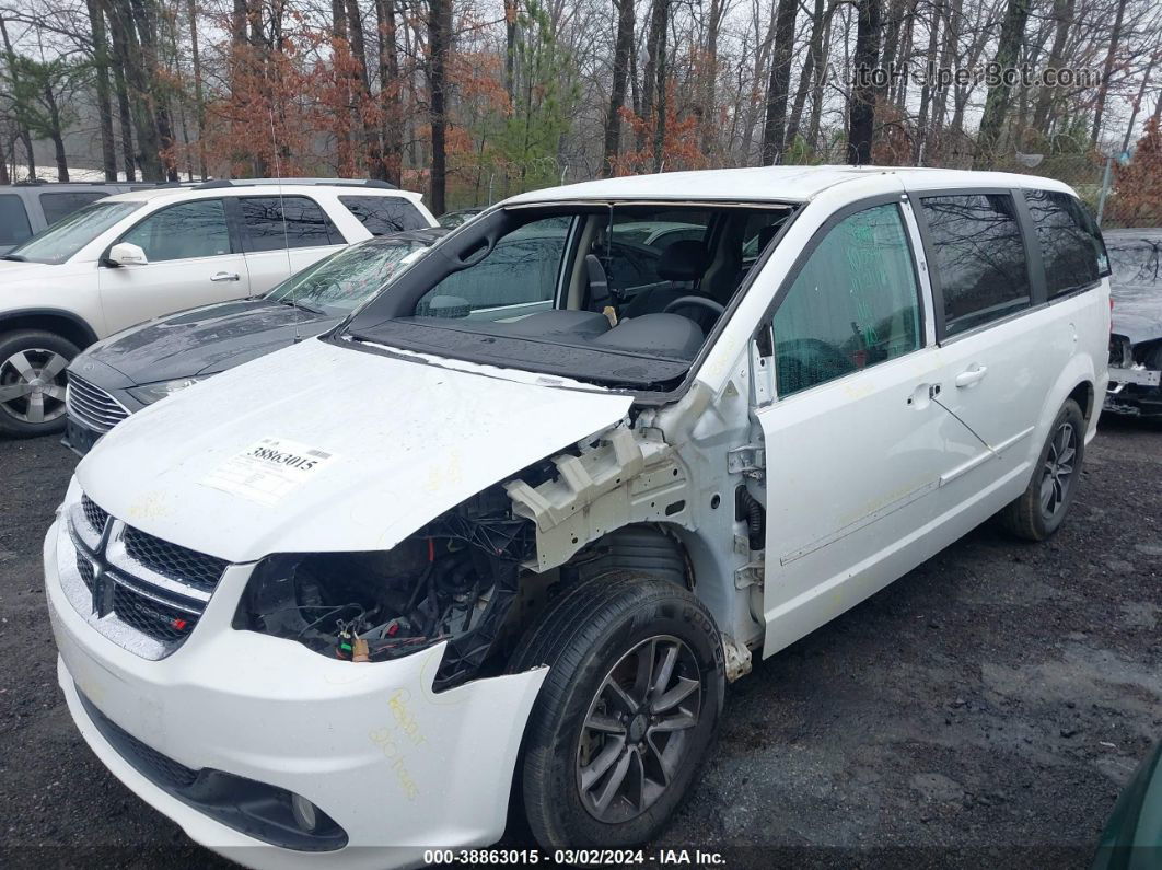 2017 Dodge Grand Caravan Sxt White vin: 2C4RDGCG7HR825242