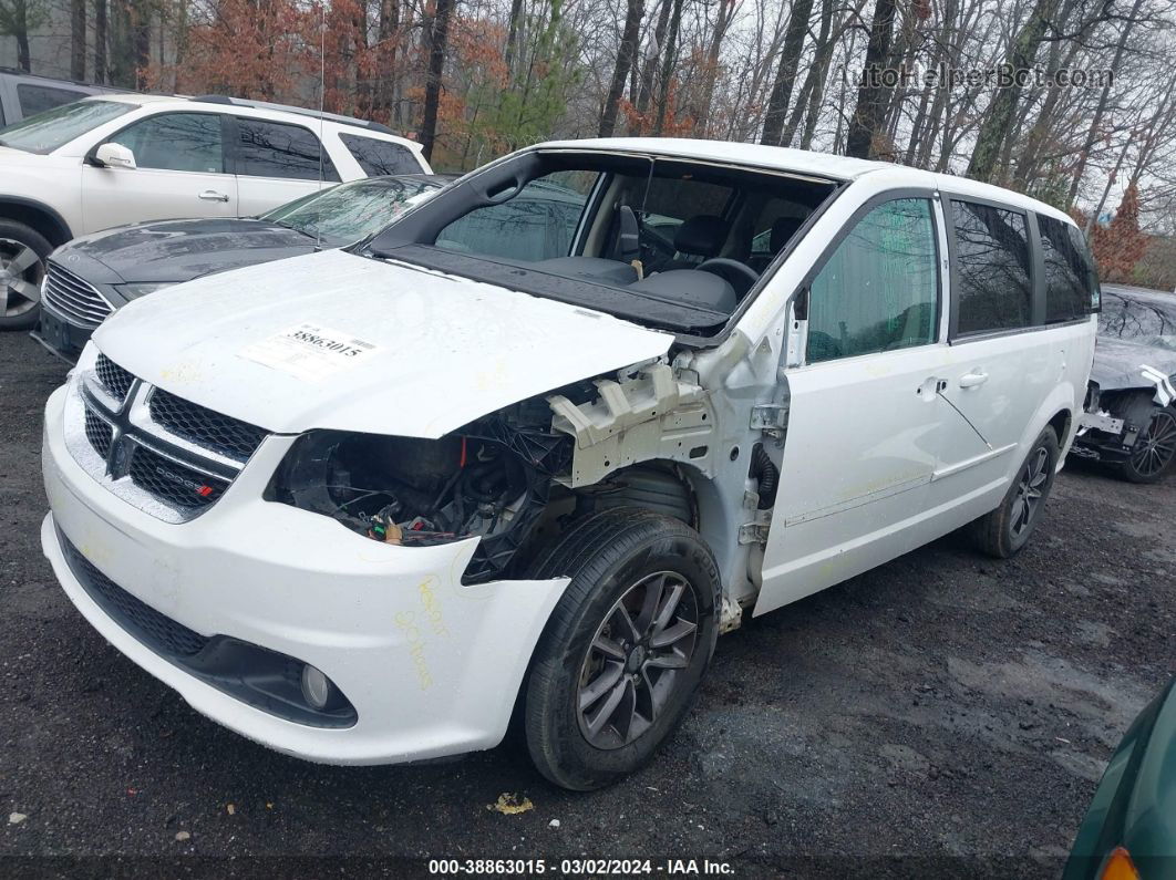 2017 Dodge Grand Caravan Sxt White vin: 2C4RDGCG7HR825242