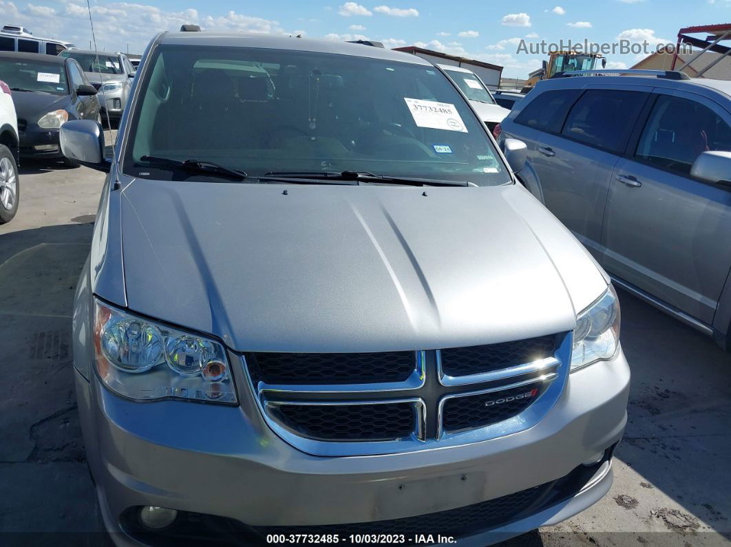 2017 Dodge Grand Caravan Sxt Silver vin: 2C4RDGCG7HR827492