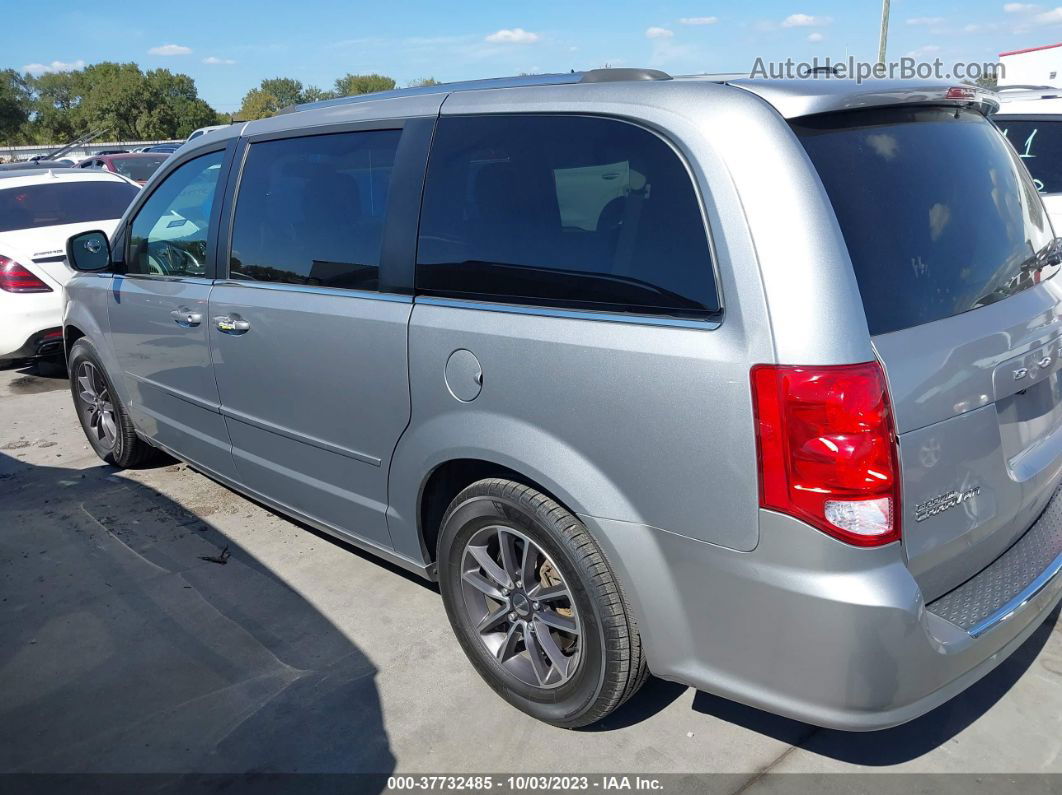 2017 Dodge Grand Caravan Sxt Silver vin: 2C4RDGCG7HR827492