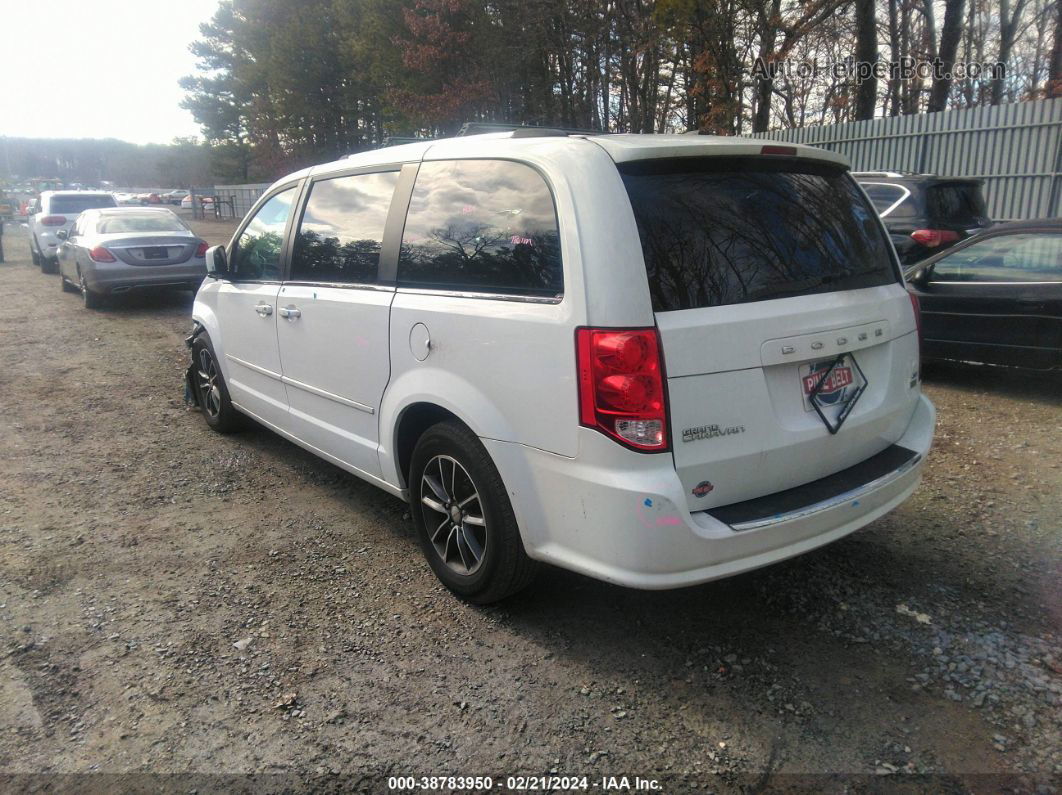 2017 Dodge Grand Caravan Sxt White vin: 2C4RDGCG8HR596280