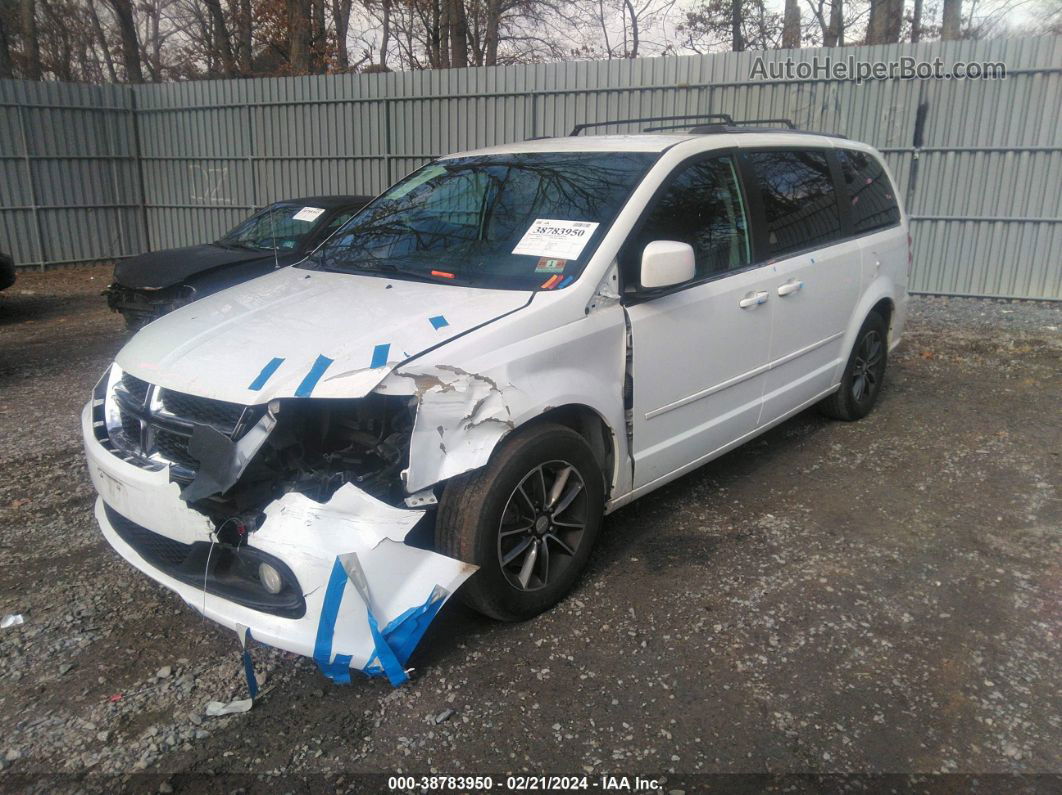 2017 Dodge Grand Caravan Sxt Белый vin: 2C4RDGCG8HR596280