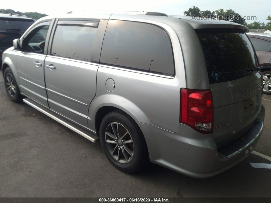 2017 Dodge Grand Caravan Sxt Silver vin: 2C4RDGCG8HR616656