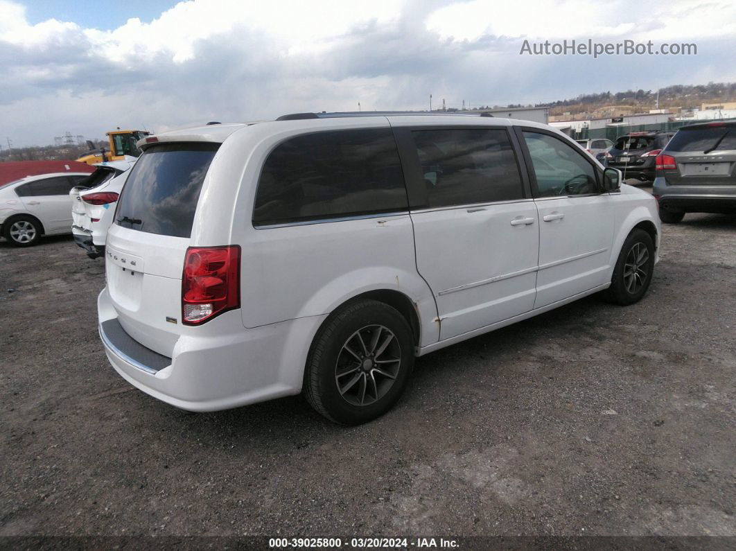 2017 Dodge Grand Caravan Sxt Белый vin: 2C4RDGCG8HR624319