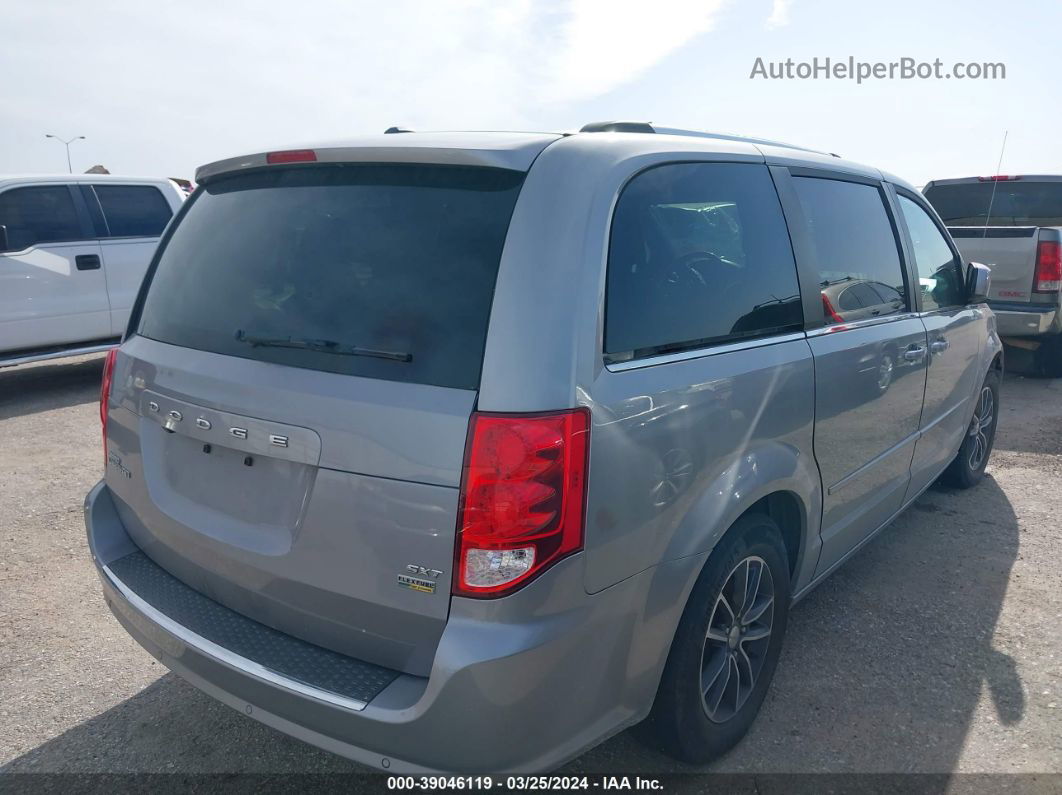 2017 Dodge Grand Caravan Sxt Gray vin: 2C4RDGCG8HR658017