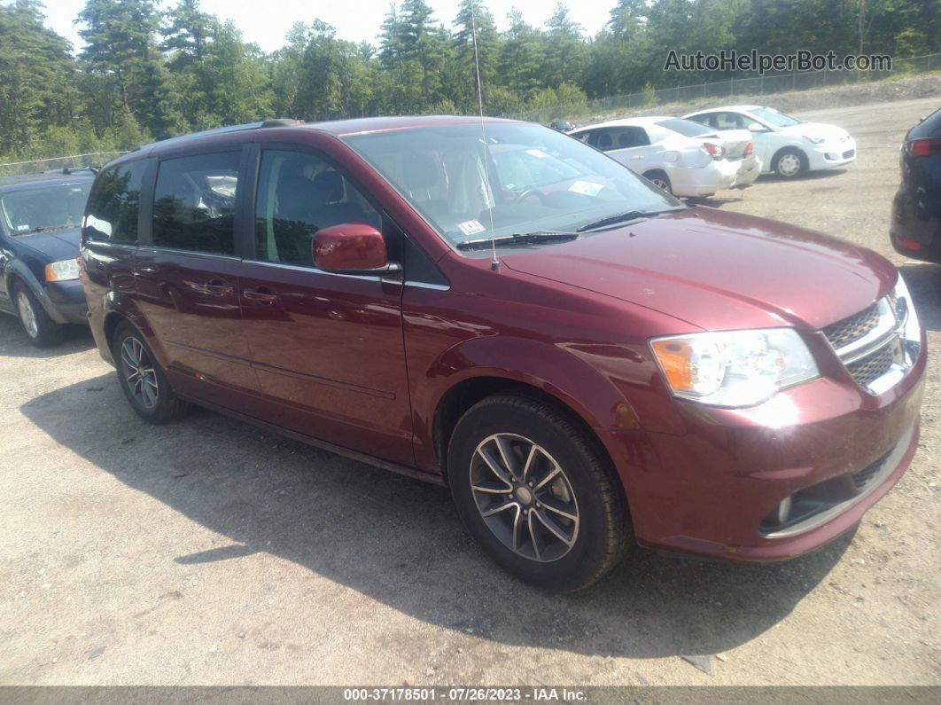 2017 Dodge Grand Caravan Sxt Purple vin: 2C4RDGCG8HR692930