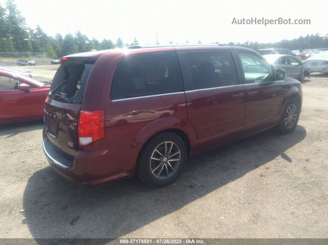 2017 Dodge Grand Caravan Sxt Purple vin: 2C4RDGCG8HR692930