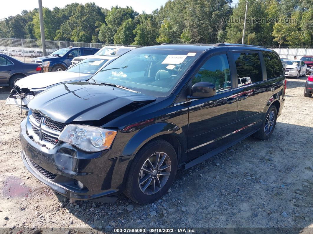 2017 Dodge Grand Caravan Sxt Black vin: 2C4RDGCG8HR790789