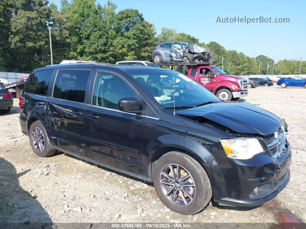 2017 Dodge Grand Caravan Sxt Black vin: 2C4RDGCG8HR790789