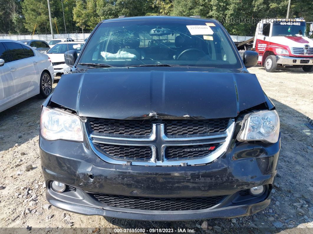 2017 Dodge Grand Caravan Sxt Black vin: 2C4RDGCG8HR790789