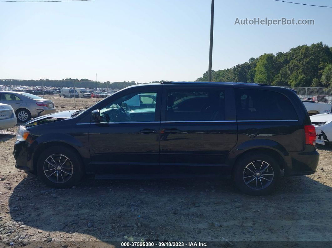 2017 Dodge Grand Caravan Sxt Black vin: 2C4RDGCG8HR790789