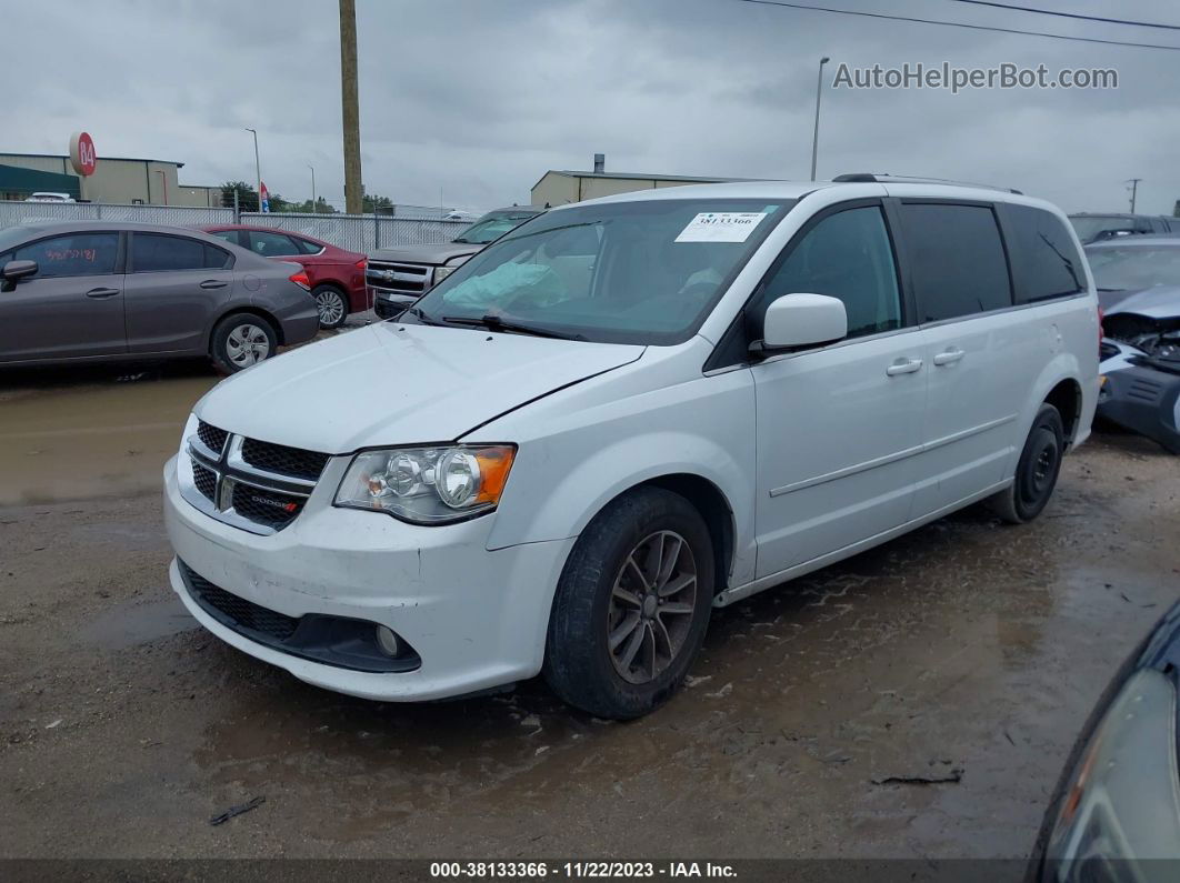 2017 Dodge Grand Caravan Sxt Белый vin: 2C4RDGCG8HR801306