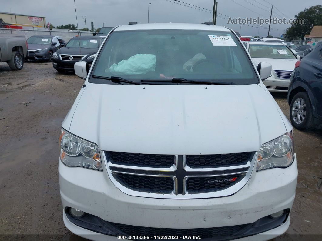 2017 Dodge Grand Caravan Sxt Белый vin: 2C4RDGCG8HR801306