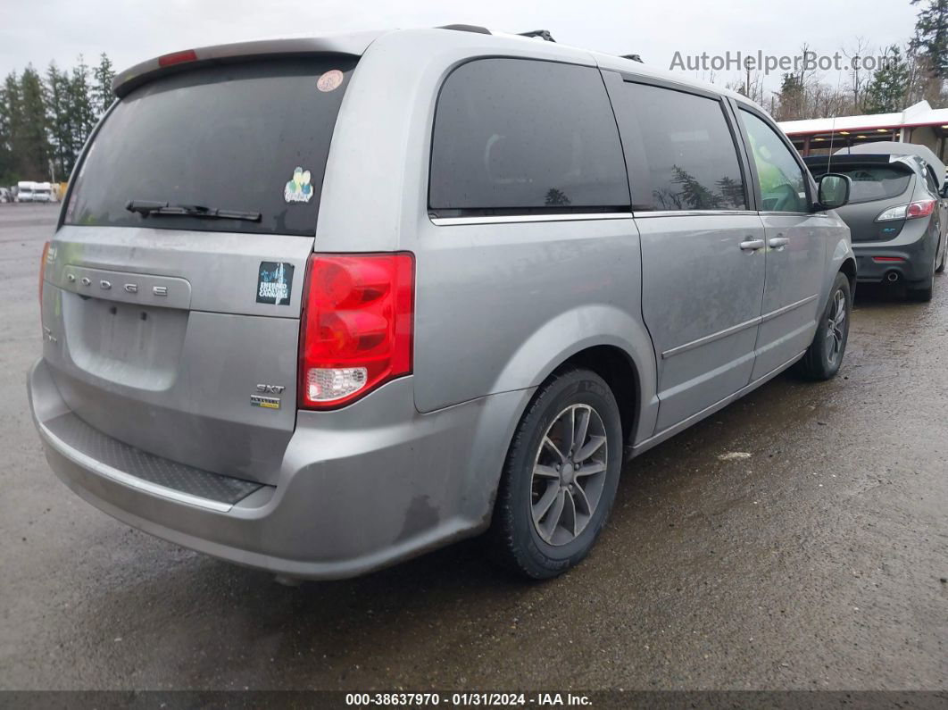 2017 Dodge Grand Caravan Sxt Silver vin: 2C4RDGCG8HR818428