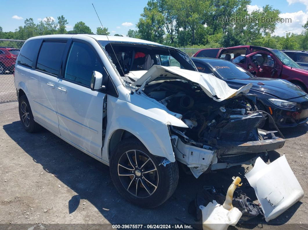 2017 Dodge Grand Caravan Sxt White vin: 2C4RDGCG8HR829977