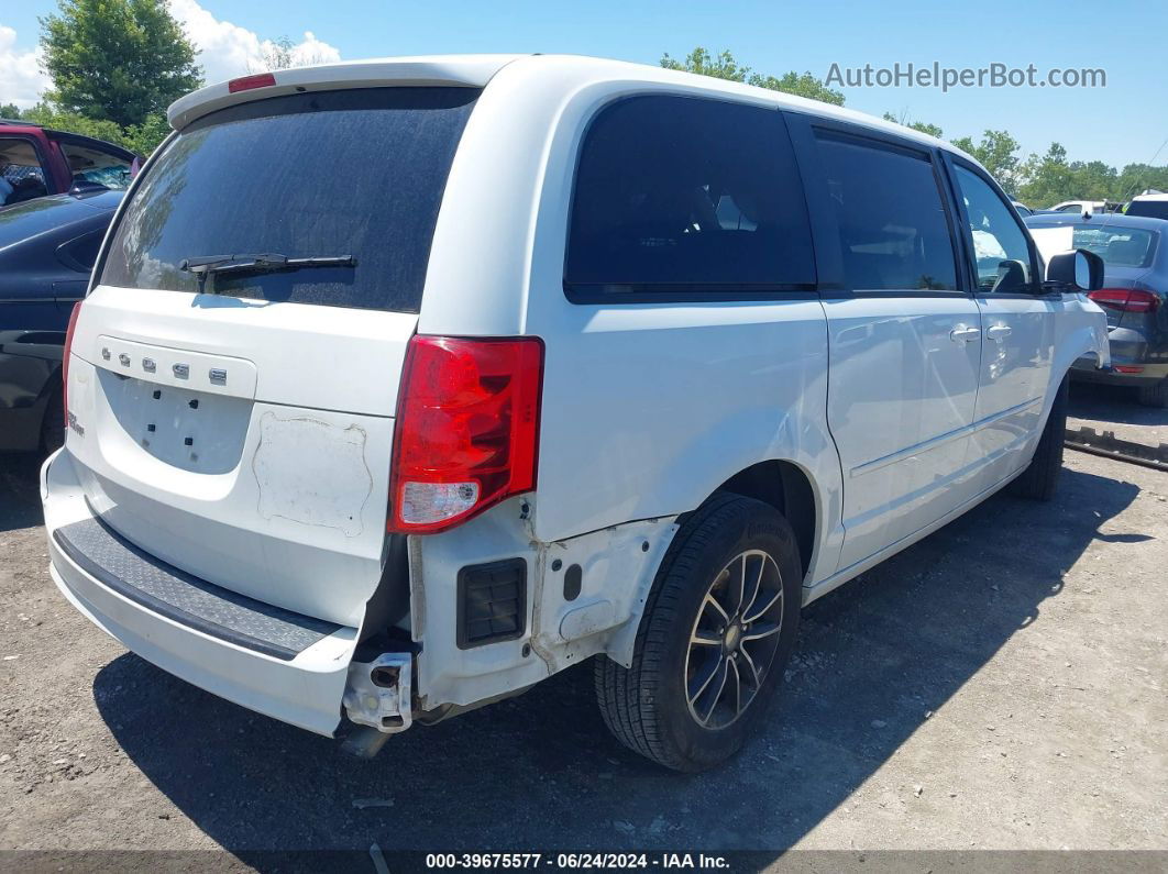 2017 Dodge Grand Caravan Sxt White vin: 2C4RDGCG8HR829977