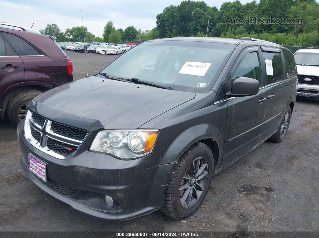 2017 Dodge Grand Caravan Sxt Gray vin: 2C4RDGCG9HR596062